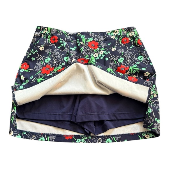 Lady Hagen Navy Blue Floral Print Women's Golf Skirt Skort Size 6 Athletic Sport - Picture 7 of 16